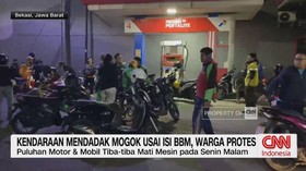 VIDEO: Kendaraan Mendadak Mogok Usai Isi BBM, Warga Protes