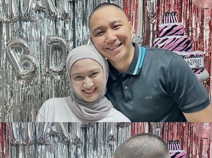 5 Potret Ulang Tahun ke-32 Melody Laksani, Dirayakan Sederhana dengan Suami dan Sahabat