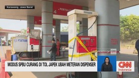 Modus SPBU Curang Di Tol Japek Ubah Meteran Dispenser