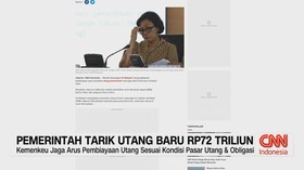 VIDEO: Pemerintah Tarik Utang Baru Rp72 Triliun