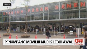 VIDEO: Penumpang Memilih Mudik Lebih Awal