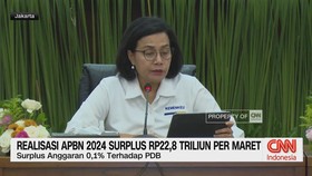 VIDEO: Realisasi APBN 2024 Surplus Rp22,8 Triliun Per Maret