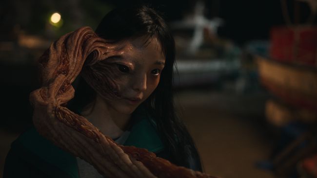 Sinopsis Parasyte: The Grey tentang situasi dunia ketika parasit misterius coba ambil alih dunia manusia.