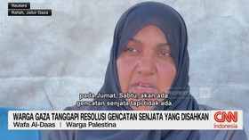 VIDEO: Warga Gaza Tanggapi Resolusi Gencatan Senjata Disahkan