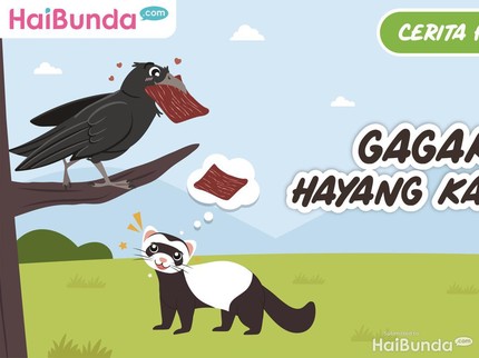 Cerita Fabel Animasi: Gagak Hayang Kapuji