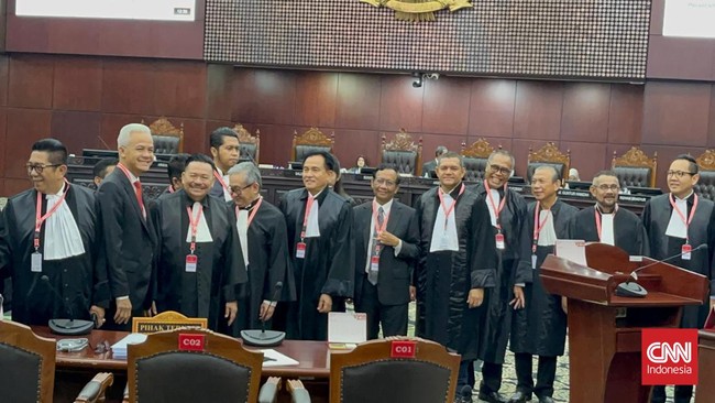 Kuasa hukum Prabowo-Gibran, Yuri Kemal Fadlullah menilai Ganjar-Mahfud telah menyetujui perolehan suara mereka yang telah ditetapkan Komisi Pemilihan Umum (KPU)