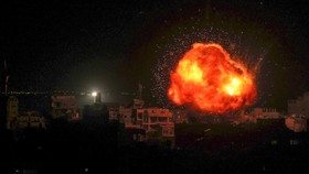 FOTO: Israel Ngeyel Lanjut Bom Rafah Meski DK PBB Sahkan Resolusi