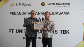 KB Bank dan United Tractors Permudah Kredit Pembelian Alat Berat