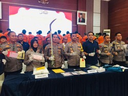 Operasi Pekat Polres Bekasi Tangkap 31 Bandit: Begal hingga Pembunuh