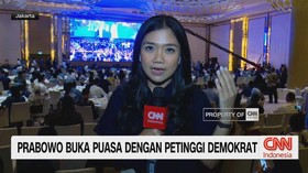 VIDEO: Prabowo Buka Puasa Dengan Petinggi Demokrat