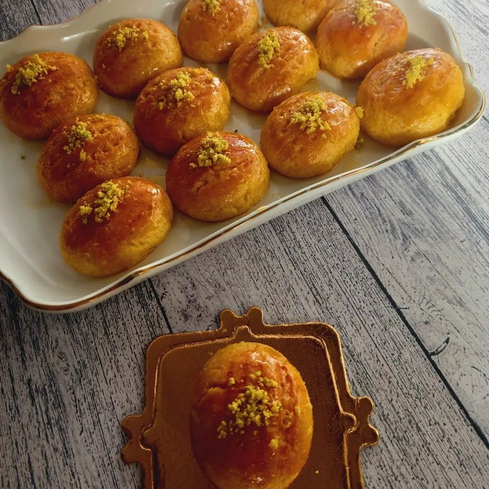 Shekerpare adalah kue kering khas Azerbaijan (Shekerpare/Foto: instagram.com/taameh_vagheyi) 5 Kue Kering Lebaran Unik dari Berbagai Negara Muslim