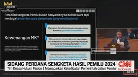 VIDEO: Sidang Perdana Sengketa Hasil Pemilu 2024
