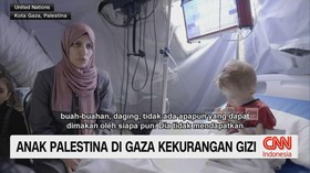 VIDEO: Anak Palestina Di Gaza Kekurangan Gizi