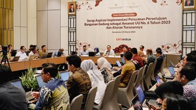 Satgas UU Cipta Kerja Gelar FGD, Dorong Perizinan Bangunan Satu Pintu