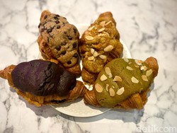 Uniknya Crookie, Croissant Isi Cookies yang Renyah Legit