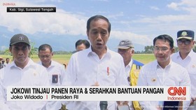 VIDEO: Jokowi Tinjau Panen Raya & Serahkan Bantuan Pangan