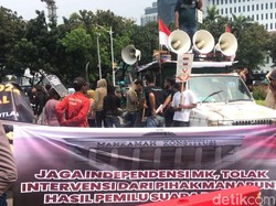 Sempat Bubar, Kelompok Massa Gelar Aksi Lagi di Patung Kuda Sore Ini