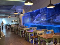 Nyam..., Bersantap Ditemani Penguin di Pingoo Resto