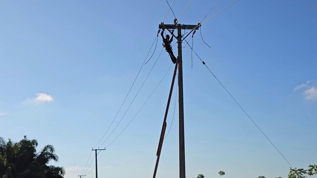 Pemerintah melalui PT PLN berhasil memberikan akses listrik untuk 594 keluarga yang tersebar di 80 dusun di Provinsi Sulawesi Barat selama 24 jam nonstop.