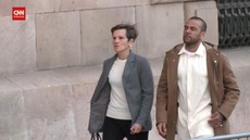 VIDEO: Dani Alves Muncul di Pengadilan usai Bebas Dengan Jaminan
