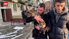 VIDEO: Rusia Serang Kota Kharkiv Ukraina, 1 Tewas