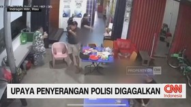 VIDEO: Upaya Penyerangan Polisi Digagalkan
