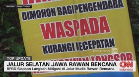 VIDEO: Jalur Selatan Jawa Rawan Bencana