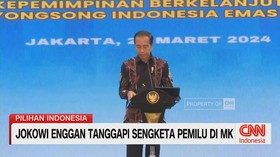 VIDEO: Jokowi Enggan Tanggapi Sengketa Pemilu Di Mk