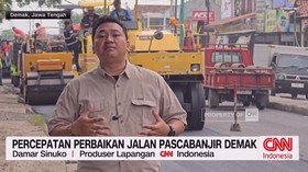 VIDEO: Percepatan Perbaikan Jalan Pascabanjir Demak