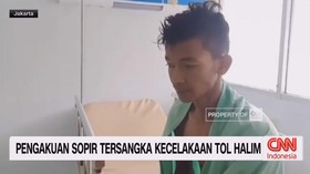 VIDEO: Pengakuan Sopir Tersangka Kecelakaan Tol Halim
