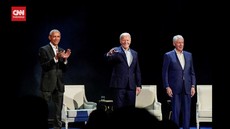 VIDEO: Momen 3 Presiden AS di Satu Panggung: Joe Biden, Obama, Clinton