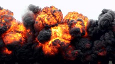 Ledakan Besar Guncang Pangkalan Militer Selatan Baghdad