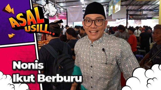 John Martin Berburu Takjil di Pasar Benhil Bareng Nonis