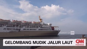 VIDEO: Gelombang Mudik Jalur Laut, Pelabuhan Mulai Ramai Pemudik