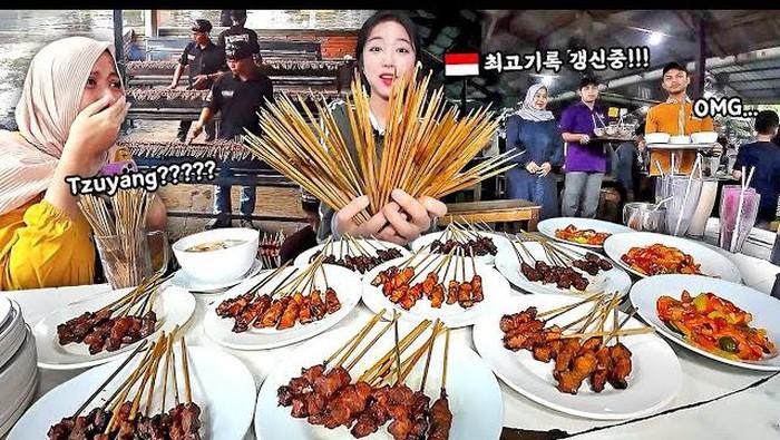 Tzuyang mukbang di Indonesia