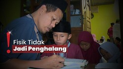 Cerita Inspiratif Guru Ngaji Disabilitas di Salatiga yang Mengajar 120 Santri