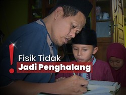 Cerita Inspiratif Guru Ngaji Disabilitas di Salatiga yang Mengajar 120 Santri