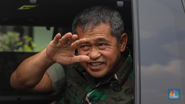 KSAD Temui Prabowo di Istana, Lapor Soal Jembatan-Renovasi Sekolah