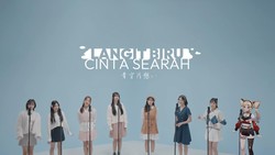 Lirik Lagu Langit Biru Cinta Searah - JKT48