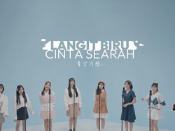 Lirik Lagu Langit Biru Cinta Searah - JKT48