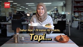 VIDEO: Sahur Mi Instan dan Nasi Itu Praktis, Tapi....