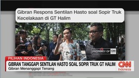 VIDEO: Gibran Santai Tanggapi Sentilan Hasto Soal Sopir Truk GT Halim