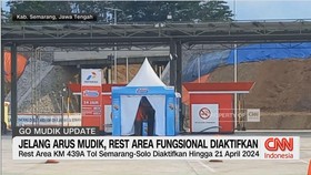 VIDEO: Jelang Arus Mudik, Rest Area Fungsional Diaktifkan