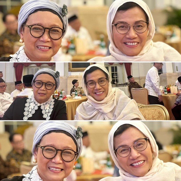 <p>Manis ya, Bunda? Kita doakan, semoga keduanya selalu sehat dan persahabatan yang terjalin di antaranya berumur panjang, ya. (Foto: Instagram @smindrawati)</p>