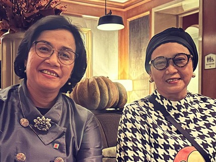 Bestie! 7 Potret Keakraban Sri Mulyani & Retno Marsudi, Bukber hingga Rayakan Ultah Bersama