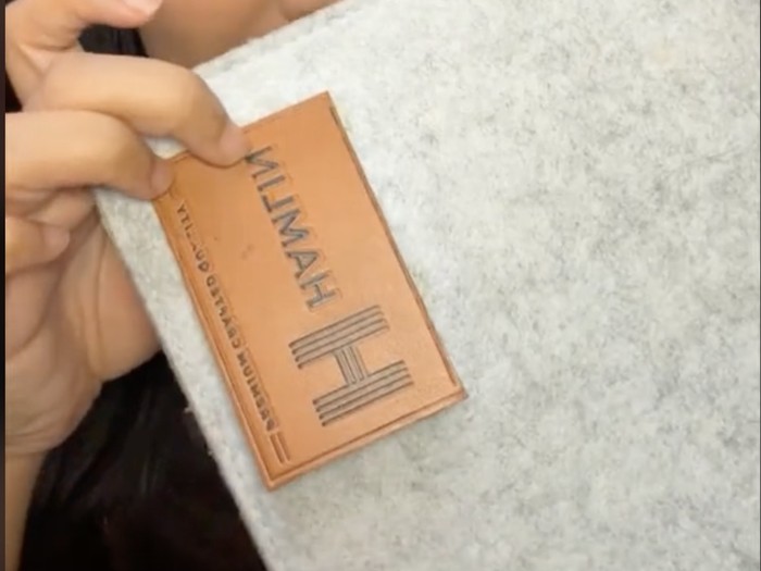 Tangkapan layar @jiglyciouss Brand Mewah Lokal Tempel Logo di Produk Brand Lain