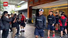 VIDEO: Timnas U-23 Berangkat ke Dubai untuk TC Piala Asia U-23