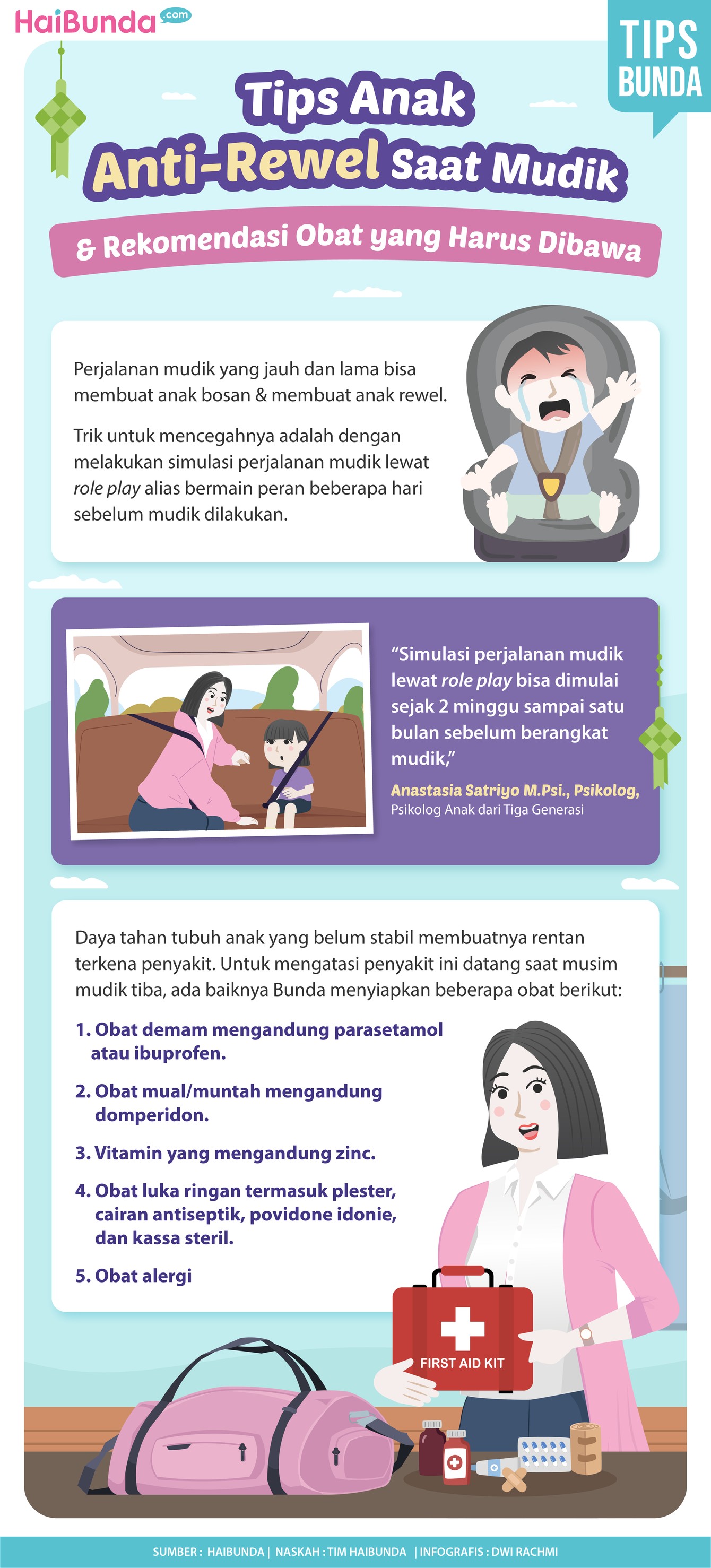 Tips Mudik bawa anak Tips Mudik bawa anak