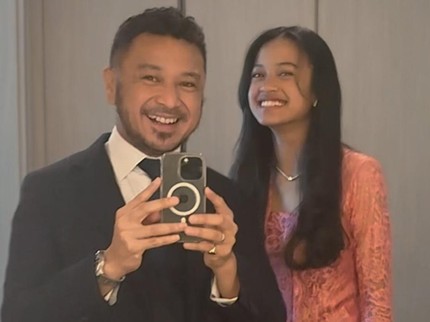 5 Potret Aisha Amira Putri Giring Ganesha & Cynthia yang Jarang Tersorot