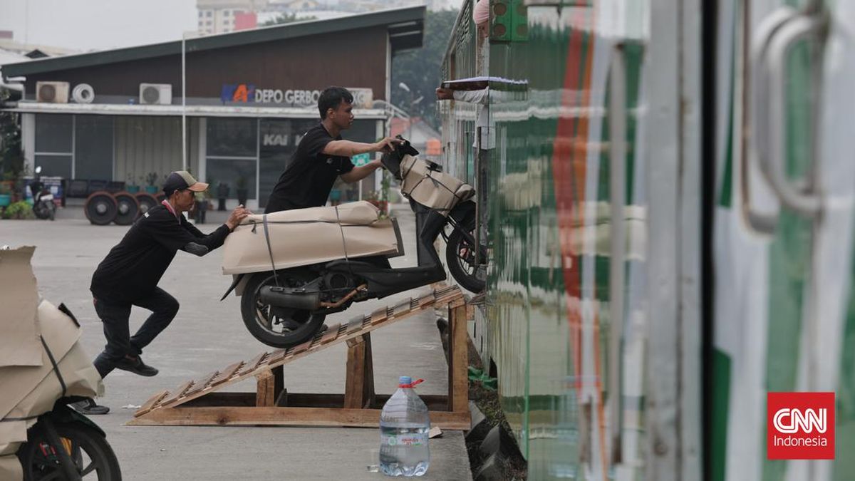 Cara Mudik Gratis Motor Diangkut Kereta, Simak Tanggal Pendaftarannya